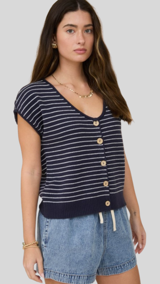 Mandie Navy Cardigan