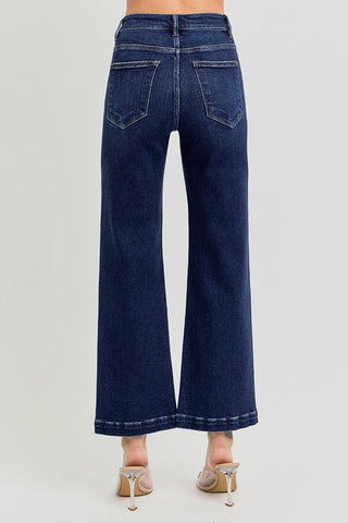 Tori Dark Crop Jean