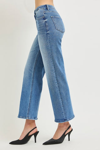 Britt High Rise Ankle Straight