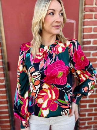 Joy Multi Print Top