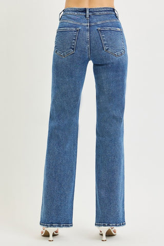 Jada Medium Wash Straight Denim