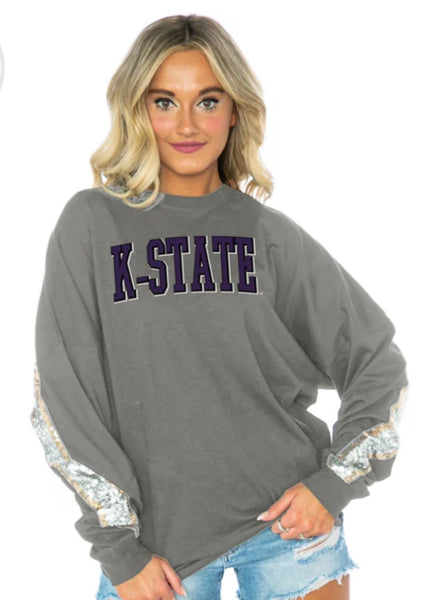Misty K-State Sparkle Pullover