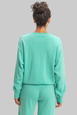 Summer Turquoise Pullover