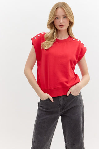 Anna Red Top
