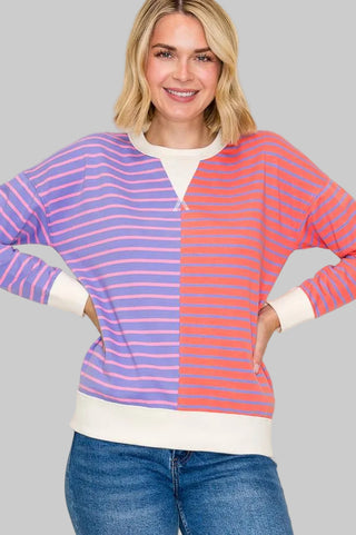 Timber Purple/Coral Sweatshirt