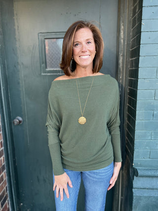 Tyler Olive Top