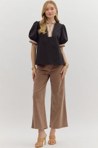Amara Black Top