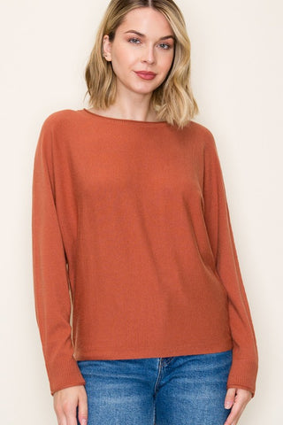 Morgan Copper Sweater