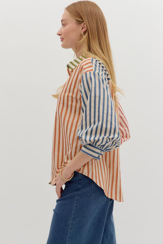Destiny Multi Stripe Top