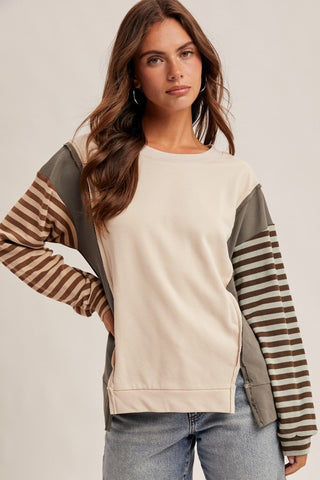 Julietta Ecru Multi Top