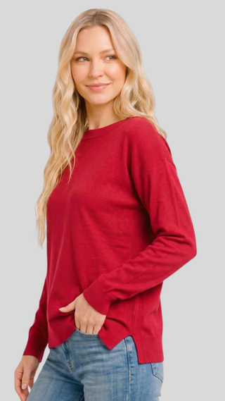 Monica Red Sweater