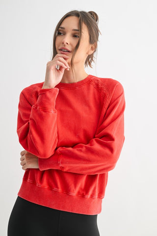 Jenna Cherry Pullover