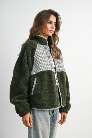 Renee Green Sherpa Jacket
