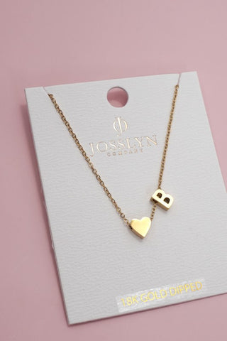 Beth Tarnish Free Initial Necklace