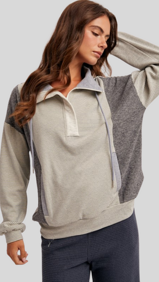 Lyra Denim Pullover