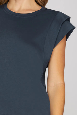 Josie Navy Top