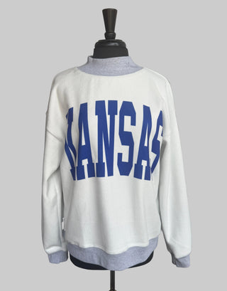 Maya Grey Kansas Mock Neck Sweatshirt