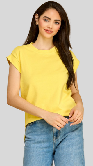 Madi Yellow Tee