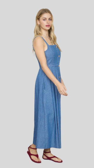 Brandi Denim Midi Dress