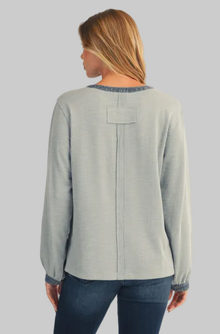 Corlin Chambray Top