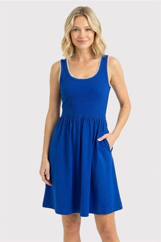 Summer Royal Blue Dress