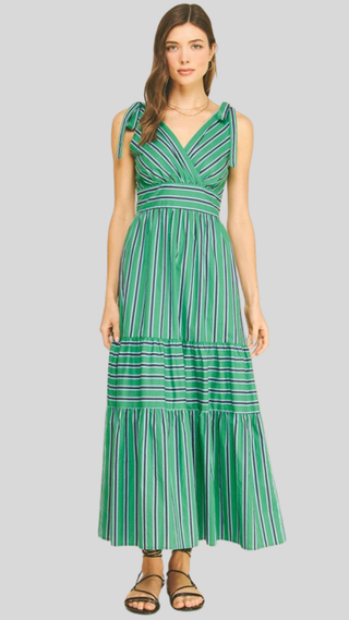 Robin Green Midi Dress