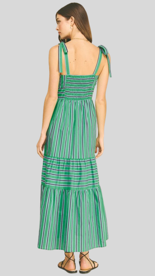 Robin Green Midi Dress