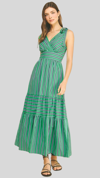 Robin Green Midi Dress
