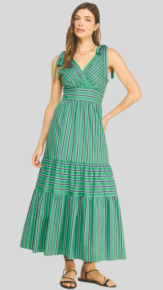 Robin Green Midi Dress