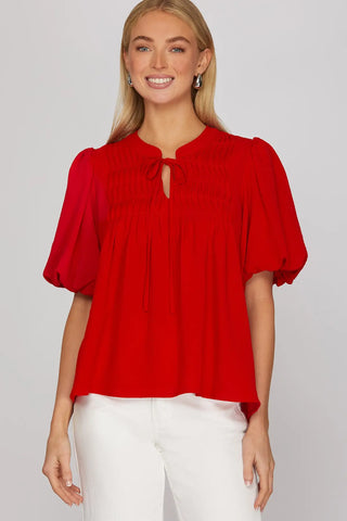 Molly Red Top