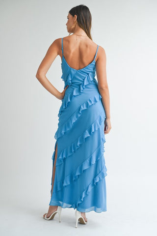 Rachel Aqua Dress