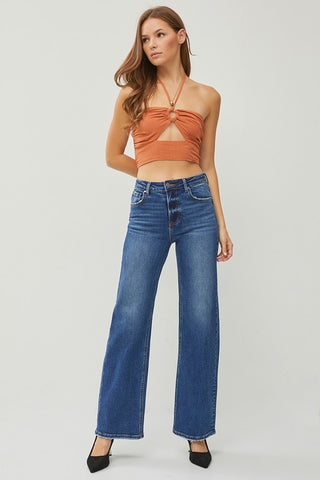 Arabella Dark Straight Denim