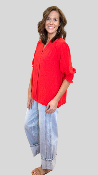 Elsie Red Top