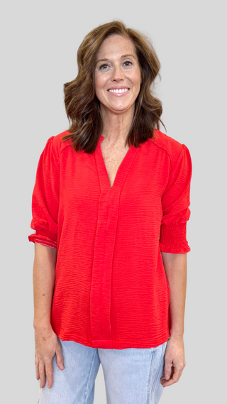 Elsie Red Top