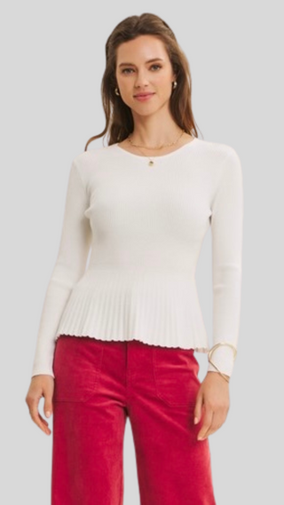 Zara Off White Top