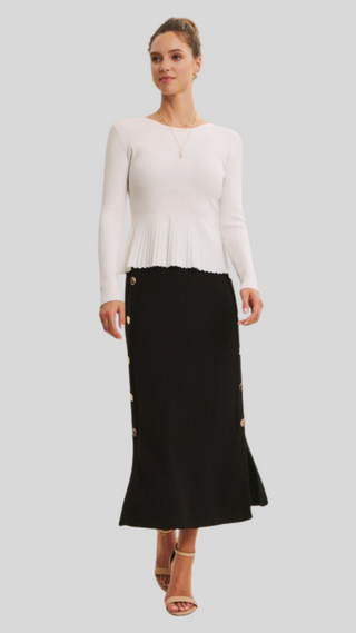 Zara Off White Top