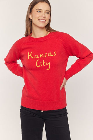 Melanie Red KC Sweater