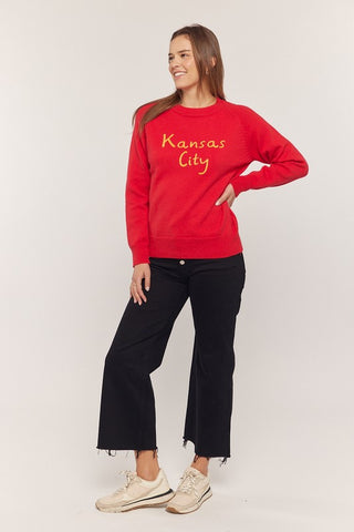 Melanie Red KC Sweater