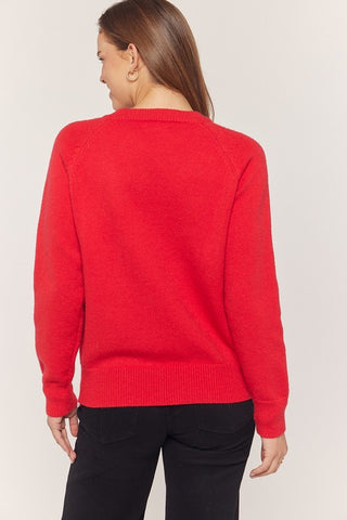 Melanie Red KC Sweater