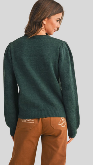 Brynne Green Sweater
