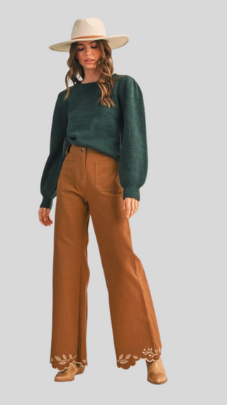 Brynne Green Sweater