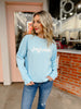 Sophie Sky Blue Jayhawk Sweatshirt