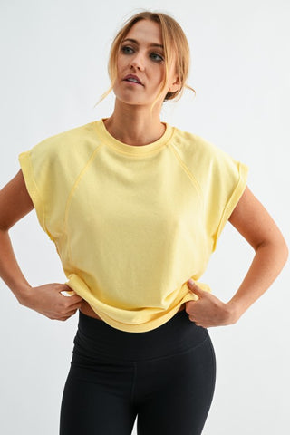 Maya Yellow Sweatshirt