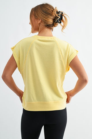 Maya Yellow Sweatshirt