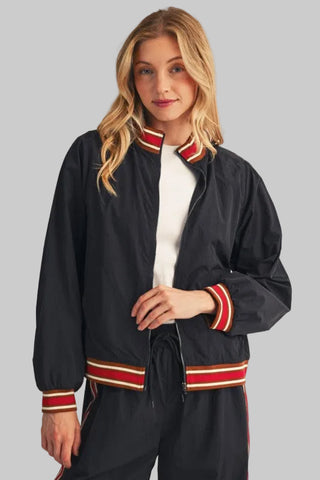 Jasmine Black Ribbon Jacket