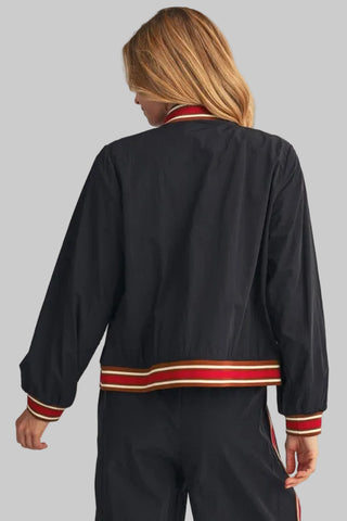 Jasmine Black Ribbon Jacket