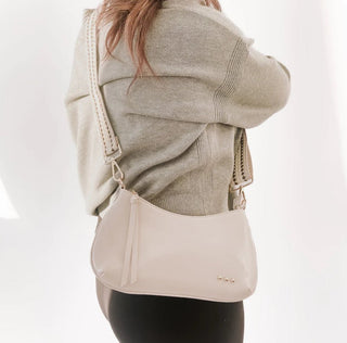 Brynlee Cream Crossbody Bag - Shop Pink Suitcase