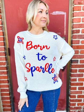 Meredith Sparkle Sweater - Shop Pink Suitcase