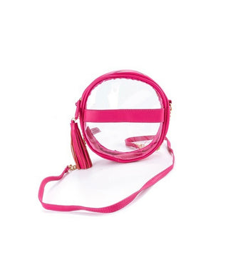 Rachel Circle Clear Bag - Shop Pink Suitcase