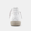 Rooney Off White Snake Sneakers - Shop Pink Suitcase